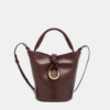 Bottega Veneta Small Leather Liberta Bucket Bag - Brown