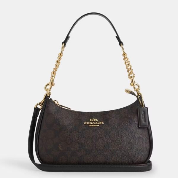 screenshot-5 Coach Teri Shoulder Bag In Signature Canvas
