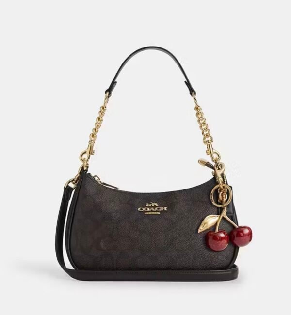 Coach Teri Shoulder Bag In Signature Canvas