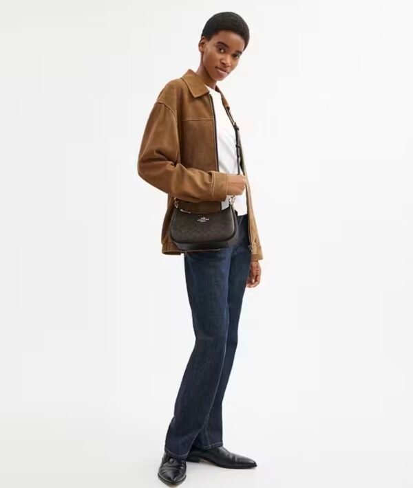 Coach Teri Shoulder Bag In Signature Canvas