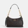 Coach Teri Shoulder Bag In Signature Canvas