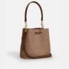 COACH Rowan Bucket Bag In Signature Canvas