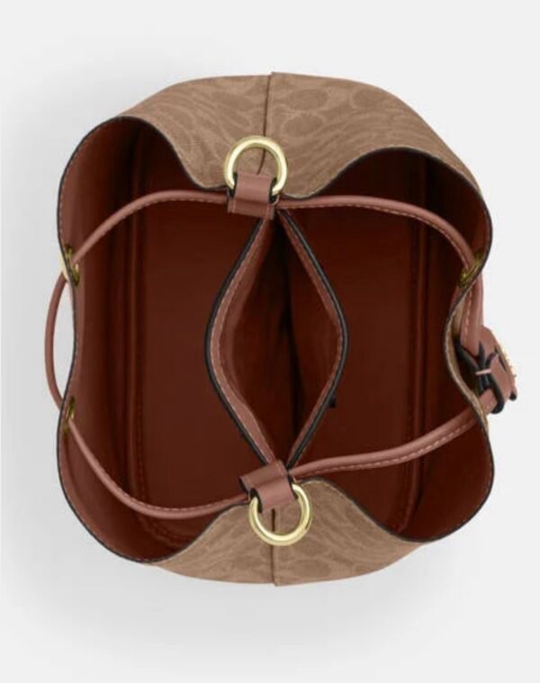COACH Rowan Bucket Bag In Signature Canvas