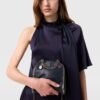 Stella McCartney Falabella Tiny Tote Bag Black Midnight