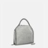 Stella McCartney Falabella Tiny Tote Bag Black Grey