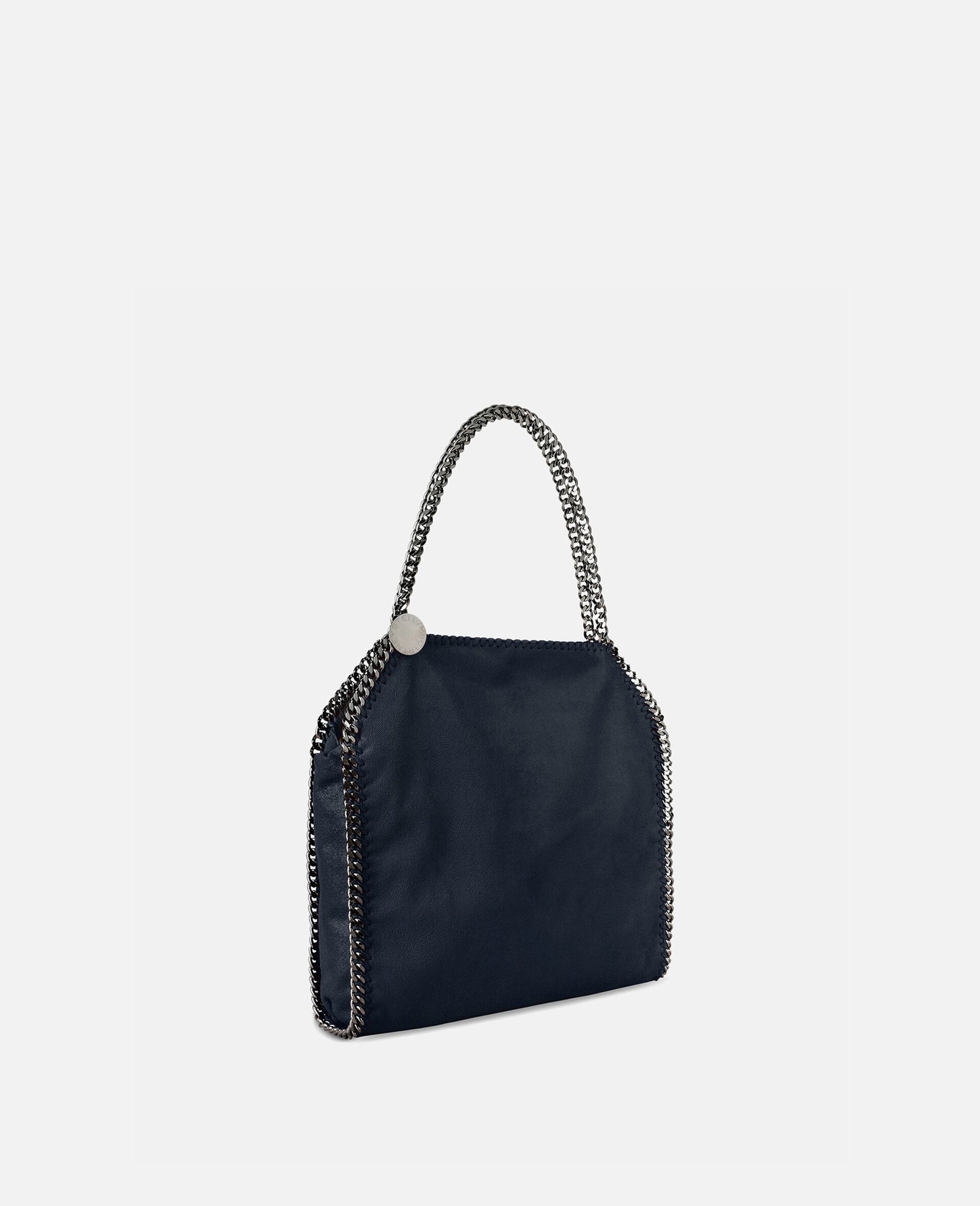 Stella McCartney Falabella Tiny Tote Bag Black Midnight