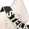 Stella McCartney Logo Crossbody Shoulder Bag Light beige