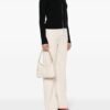 Stella McCartney Logo Crossbody Shoulder Bag Light beige