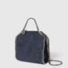Stella McCartney Falabella Tiny Tote Bag Black Midnight