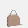 Stella McCartney Falabella Tiny Tote Bag Black Pink pearl