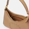 Stella McCartney Logo Crossbody Shoulder Bag Natural