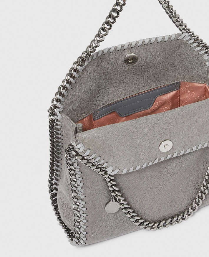 Stella McCartney Falabella Mini Tote Bag Grey