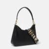 Stella McCartney Logo Crossbody Shoulder Bag Black