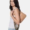 Stella McCartney Logo Crossbody Shoulder Bag Natural