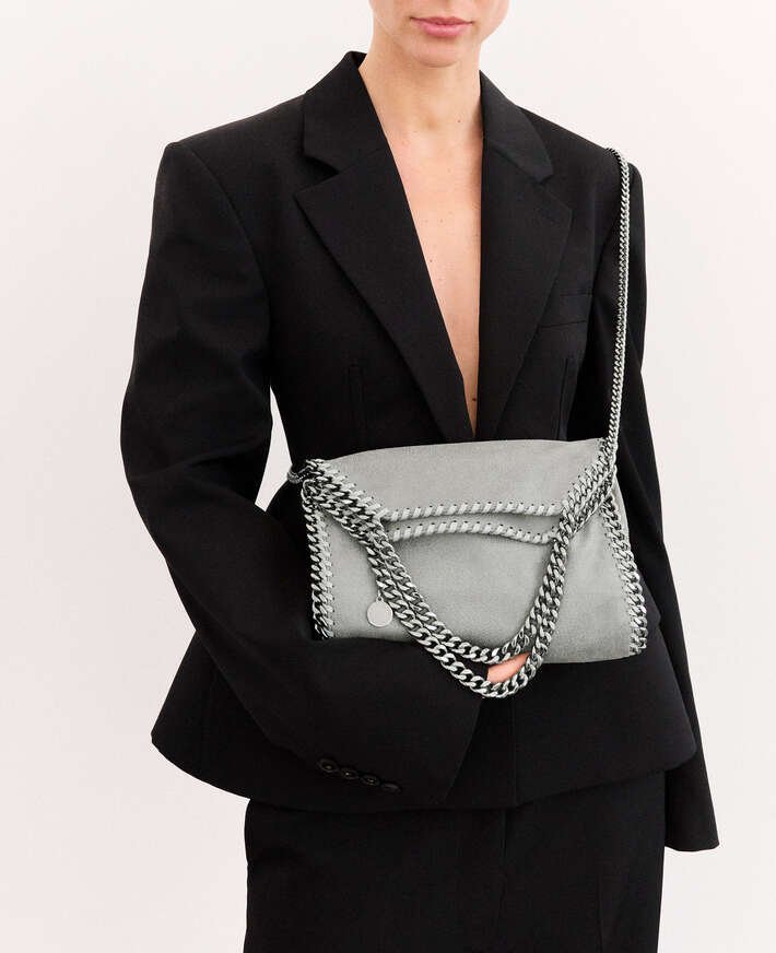 Stella McCartney Falabella Mini Tote Bag Grey