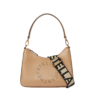 Stella McCartney Logo Crossbody Shoulder Bag Natural