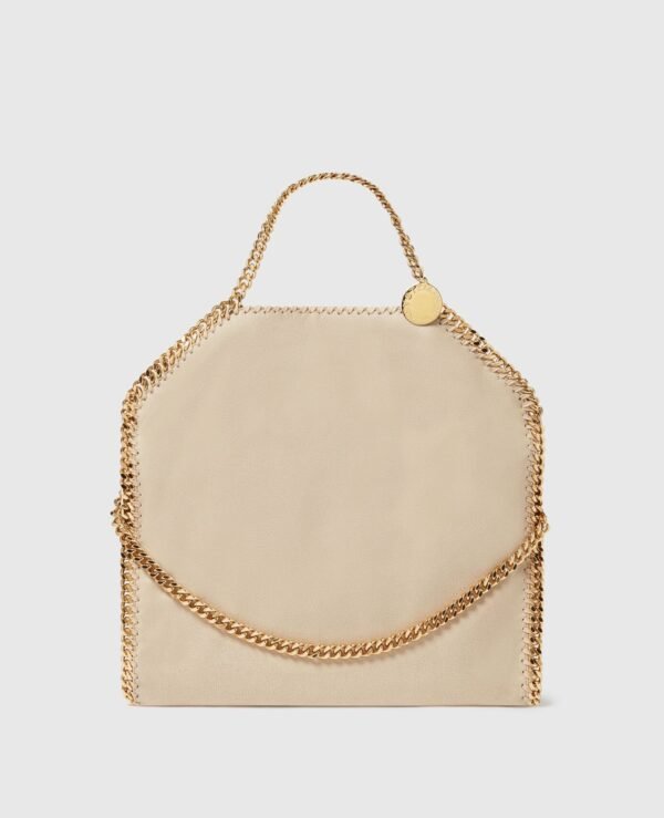 img_6472 Stella McCartney Falabella Fold-Over Tote Bag clotted Cream