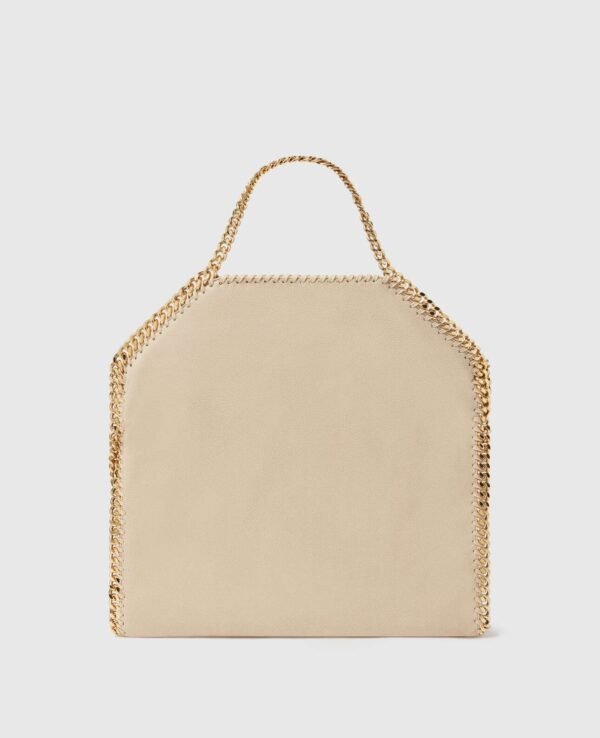 img_6476 Stella McCartney Falabella Fold-Over Tote Bag clotted Cream