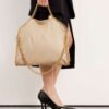 img_6479 Stella McCartney Falabella Fold-Over Tote Bag clotted Cream