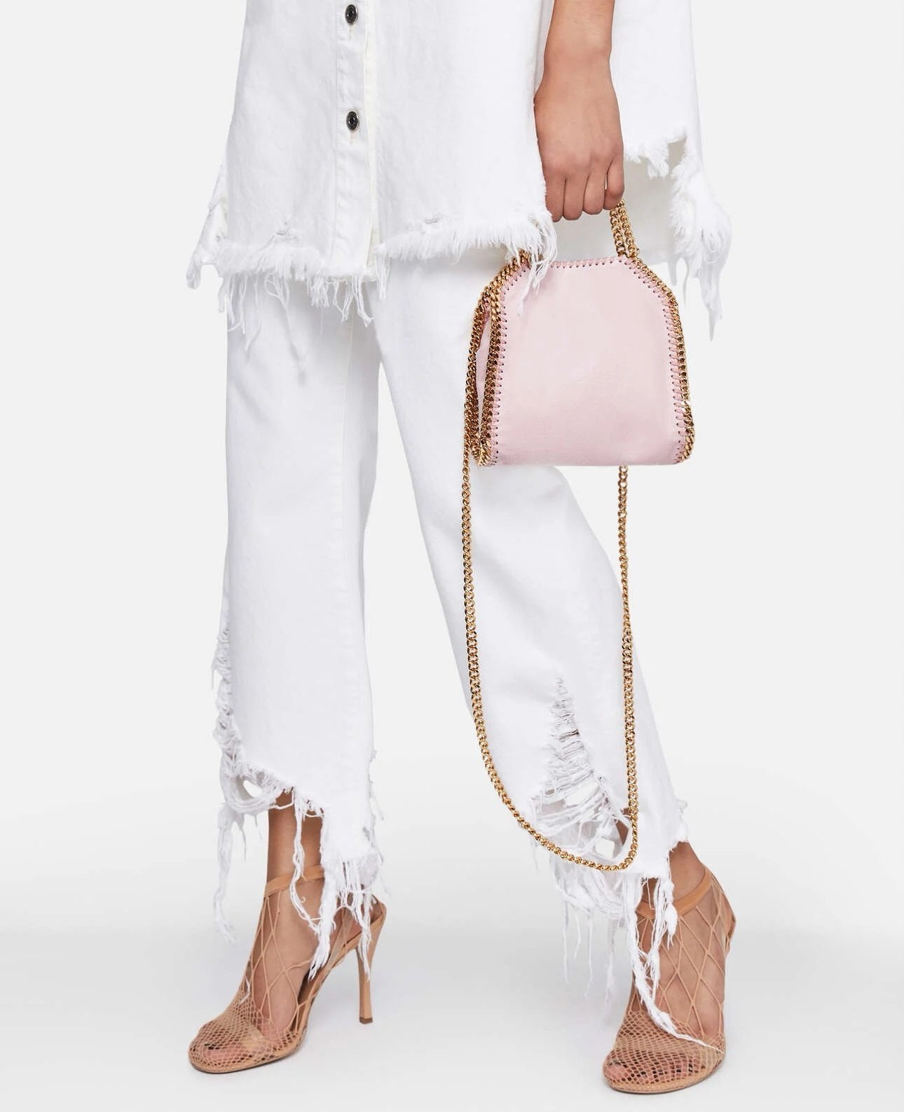 Stella McCartney Falabella Tiny Tote Bag Pink