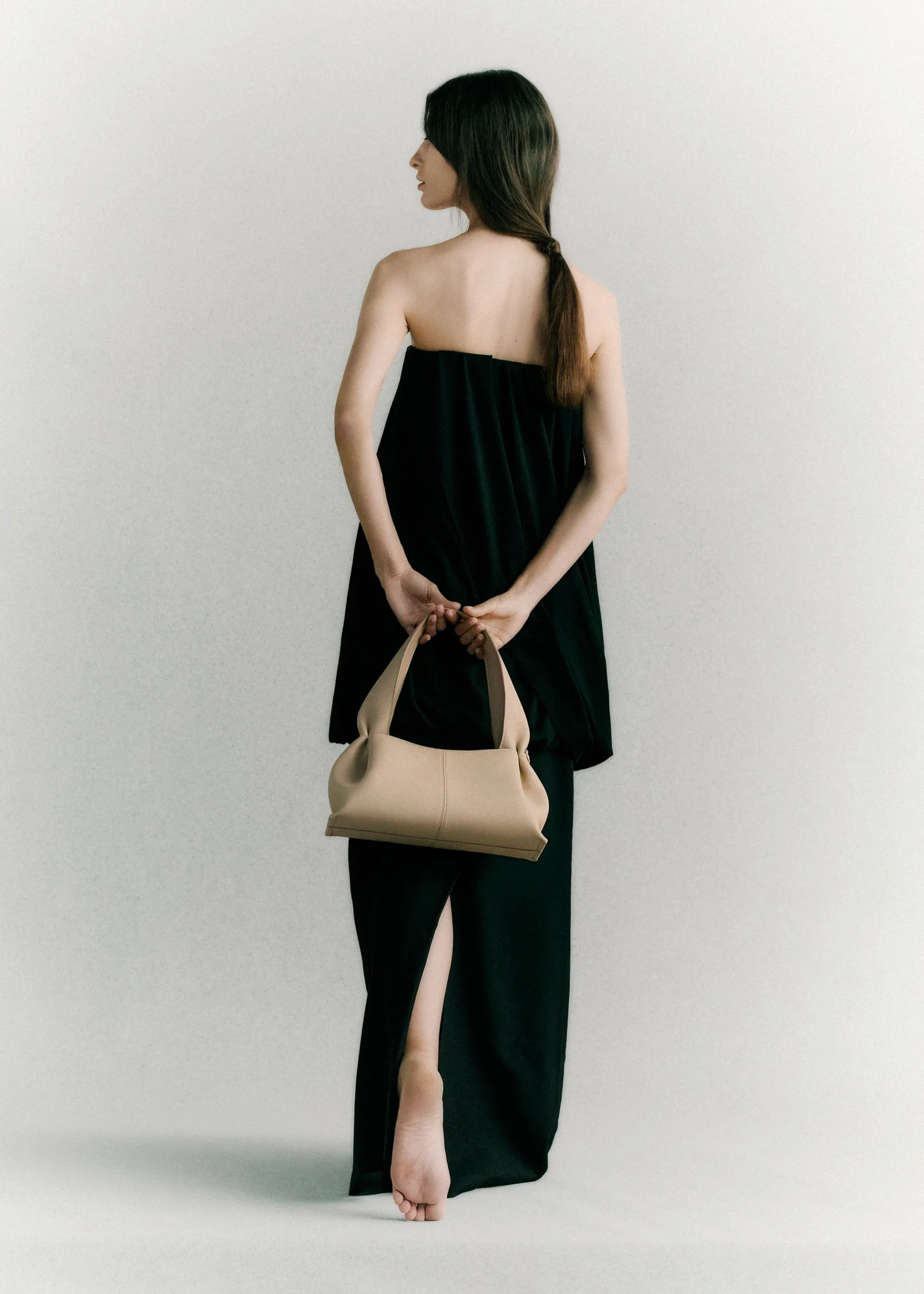 Polène Numéro Neuf East West Edition Textured SAND