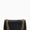 The Marc Jacobs Leather Dual Chain Wallet Black