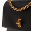 The Marc Jacobs Leather Dual Chain Wallet Black