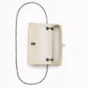 The Marc Jacobs Leather Dual Chain Wallet White