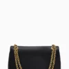 The Marc Jacobs Leather Mini Dual Chain Wallet Black