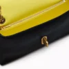 The Marc Jacobs Leather Mini Dual Chain Wallet Black