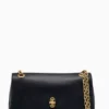 The Marc Jacobs Leather Mini Dual Chain Wallet Black
