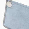 STELLA MCCARTNEY Falabella Pochette in Faux Shaggy Deer Blue