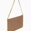 STELLA MCCARTNEY Falabella Pochette in Shaggy Deer Neutral