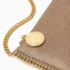 STELLA MCCARTNEY Falabella Pochette in Shaggy Deer Neutral