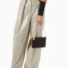 STELLA MCCARTNEY Falabella Pochette in Shaggy Deer Black