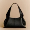 Polène Numéro Neuf East West Edition Textured BLACK