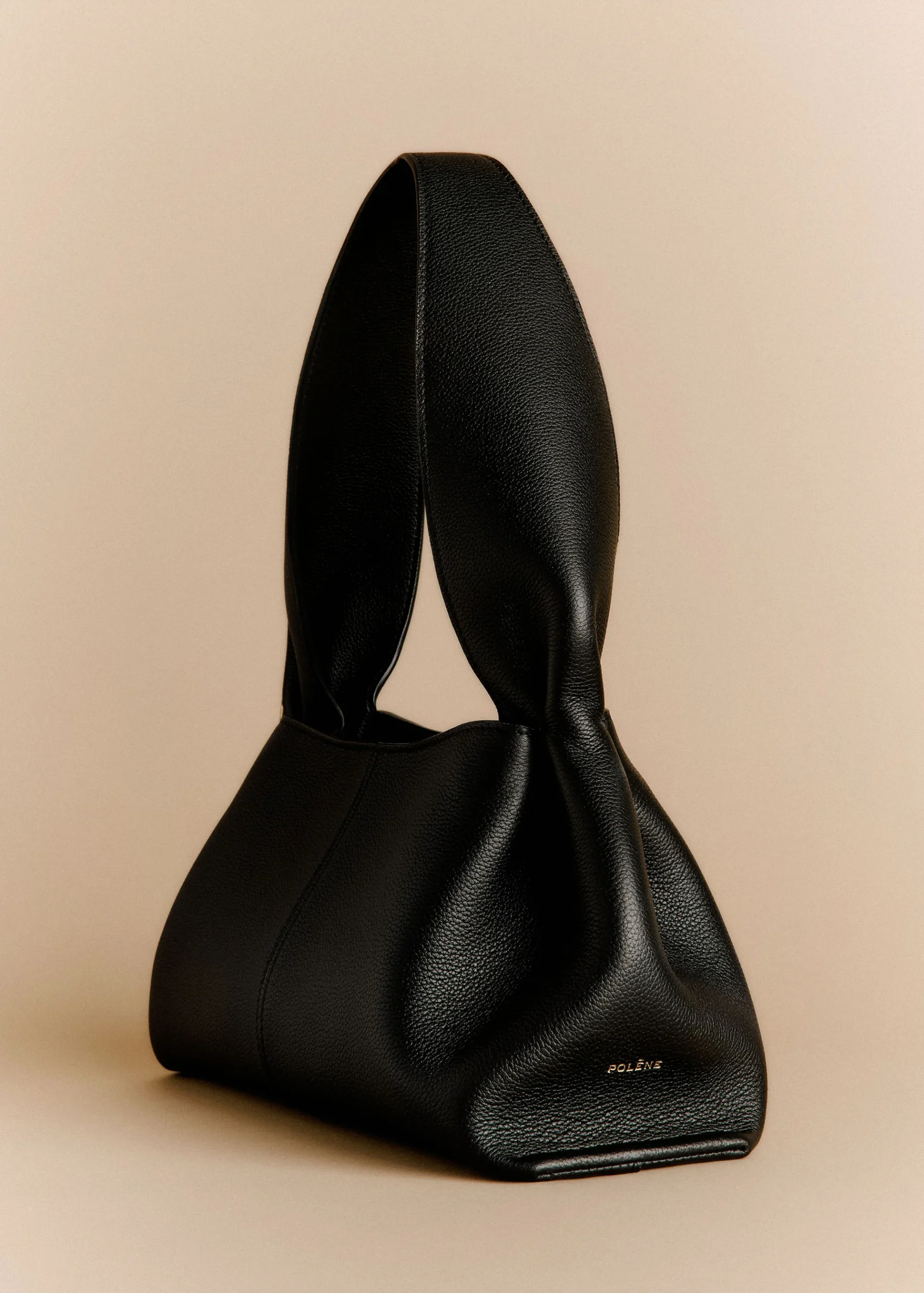 Polène Numéro Neuf East West Edition Textured BLACK
