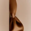 Polène Numéro Neuf East West Edition Textured Camel