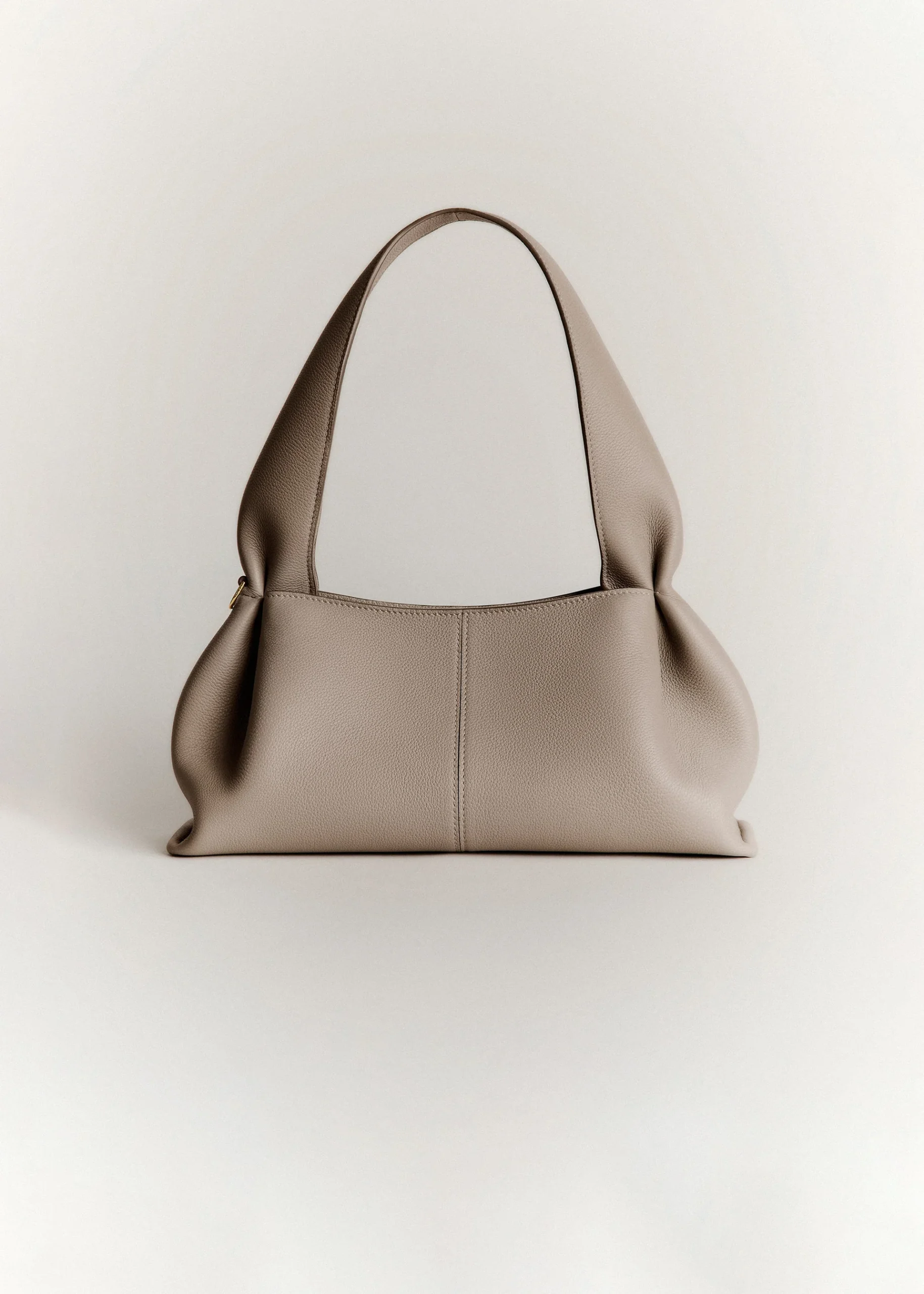Polène Numéro Neuf East West Edition Textured TAUPE