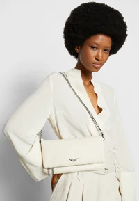 Zadig et Voltaire Rock Soft Savage Clutch Flash