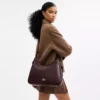 Coach Ella Shoulder Bag Gold Espresso