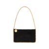 STELLA MCCARTNEY Falabella Pochette in Shaggy Deer Black
