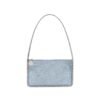 STELLA MCCARTNEY Falabella Pochette in Faux Shaggy Deer Blue