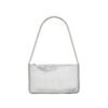 STELLA MCCARTNEY Falabella Pochette in Faux Shaggy Deer Grey