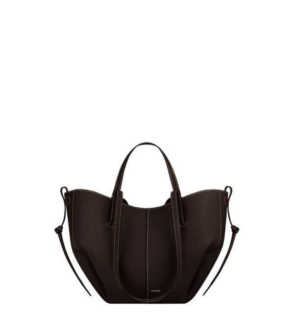 Polene Cyme Mini Edition Textured Ebony