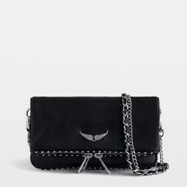 Zadig et Voltaire Rock Mini Studs Clutch