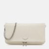 Zadig et Voltaire Rock Soft Savage Clutch Flash