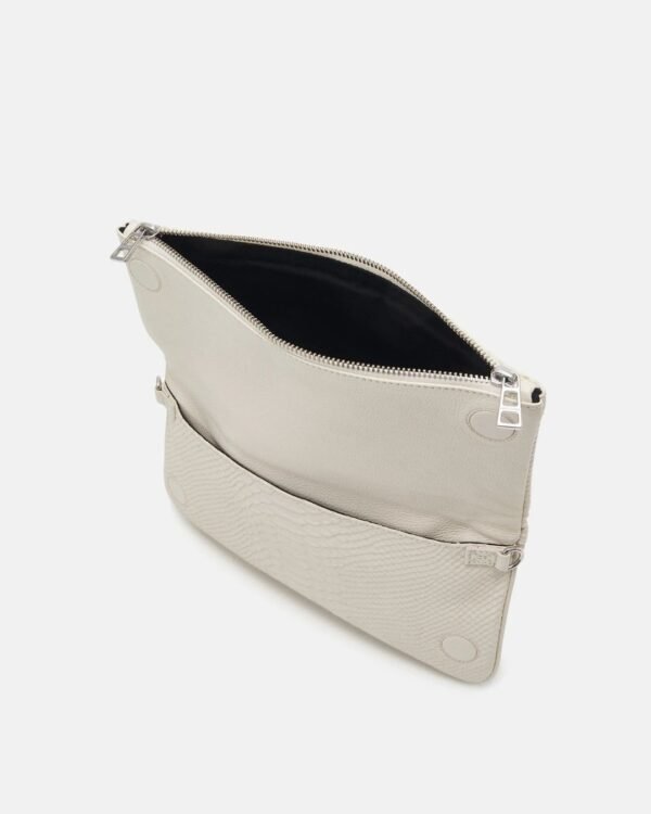Zadig et Voltaire Rock Soft Savage Clutch Flash