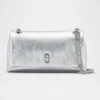 The Marc Jacobs Metallic Leather Dual Chain Wallet
