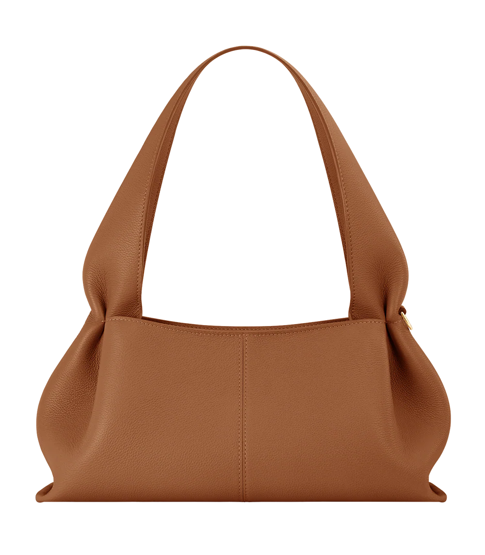 Polène Numéro Neuf East West Edition Textured Camel